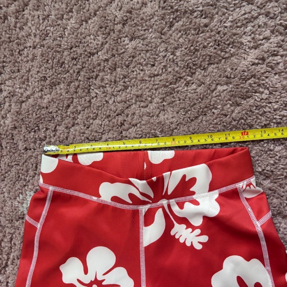 Urban Outfitters Womens XS Tropical High Waist Flare Pants Boho Festival Style - Picture 7 of 9